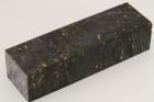 Bloc pour la coutellerie, Loupe d'Erable N�gundo stabilis� noir, ref:BLpErs76054nr