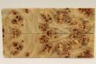 Plaquettes pour la coutellerie, Loupe de Peuplier stabilis� naturel, ref:PLpPEs76121na