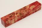 Carrelet � stylo, Loupe de Peuplier stabilis�e rouge, ref:SLpPEs76262r