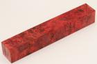 Carrelet � stylo, Loupe de Peuplier stabilis�e rouge, ref:SLpPEs76263r