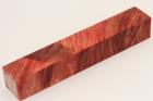 Carrelet � stylo, Loupe de Peuplier stabilis�e rouge, ref:SLpPEs76264r