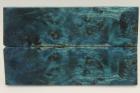 Plaquettes pour la coutellerie, Loupe de Peuplier stabilis�e bleue, ref:PLpPEs76289b