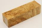 Bloc pour la coutellerie, Loupe d'Erable N�gundo stabilis� naturel, ref:BLpErs76351na