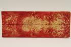 Plaquettes pour la coutellerie, Loupe d'Erable N�gundo stabilis� rouge, ref:PLpErs76332r