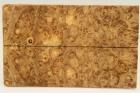 Plaquettes pour la coutellerie, Loupe d'Erable N�gundo stabilis� naturel, ref:PLpErs76343na