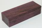 Bloc pour la coutellerie, Erable sycomore ond stabilis violet, ref:BESOs10537vi