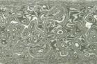 A-Barre de Damas carbone, motif 