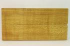 Plaquettes pour la coutellerie, Erable sycomore ond stabilis jaune, ref:PESOs13803