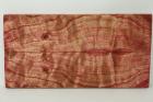 Plaquettes pour la coutellerie, Loupe de Peuplier stabilis rouge, ref:PLpPEs26342r