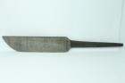 Ebauche de lame en Damas carbone, motif 