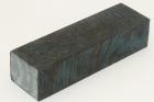 Bloc pour la coutellerie, loupe de Tilleul stabilis bleu, ref:BLpTIs37286