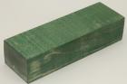 Bloc pour la coutellerie, Erable sycomore ond stabilis vert, ref:BESOs37419ve