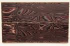 Plaquettes de Micarta Prmium, motif Zbre violet, ref:PMicZvi41003