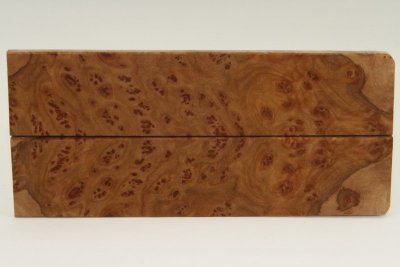 Plaquettes pour la coutellerie, loupe de Brown mallée, ref:PLpBWM48363