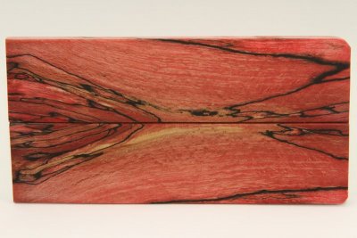 Plaquettes pour la coutellerie, Hêtre échauffé stabilisé rouge, ref:PHs52700r
