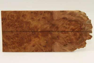 Plaquettes pour la coutellerie, loupe de Brown mallée, ref:PLpBWM54247