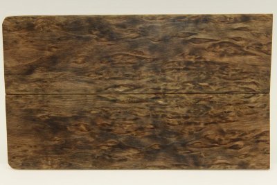 Chasse de rasoir, Bouleau de Carélie stabilisé marron, ref:RABMs54705ma