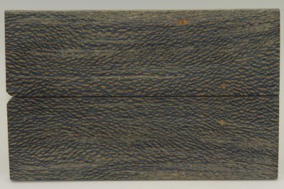 Plaquettes pour la coutellerie, Platane stabilisé bleu, ref:PPLTs57892b