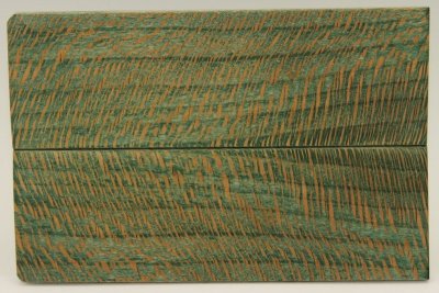 Plaquettes pour la coutellerie, Platane stabilisé vert, ref:PPLTs57897ve