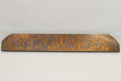 Plaque pour la coutellerie, Damas Titane, ref:PDTI59334
