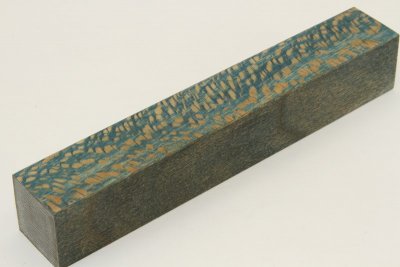 Carrelet à stylo, Platane stabilisé bleu, ref:SPLs60227b