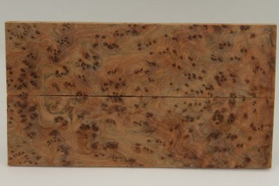 Plaquettes pour la coutellerie, Ronce de Thuya du Maroc, ref:PLpTM62139