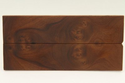 Plaquettes pour la coutellerie, Loupe de Chalef des Carpates stabilisé, ref:PLpCHALs62764
