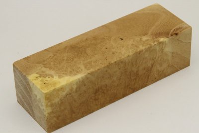 Bloc pour la coutellerie, loupe d'Acacia, ref:BLpAc63428