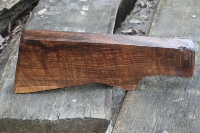 Ebauche de crosse de fusil, Noyer du Caucase, ref:CR7046