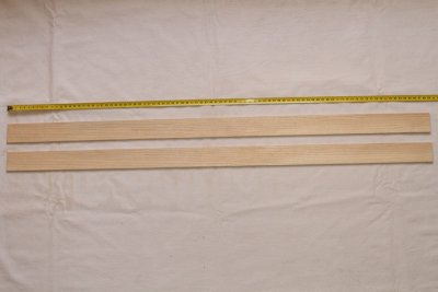 Lames pour branches d'arc, Frêne, lot de 2, ref:LAFr65352