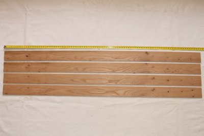 Lames pour branches d'arc, Orme, lot de 4, ref:LAOr65353