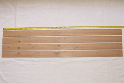 Lames pour branches d'arc, Orme, lot de 4, ref:LAOr65357