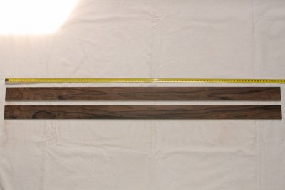Lames pour branches d'arc, Ziricote, lot de 2, ref:LAZI65409