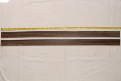 Lames pour branches d'arc, Ziricote, lot de 2, ref:LAZI65451