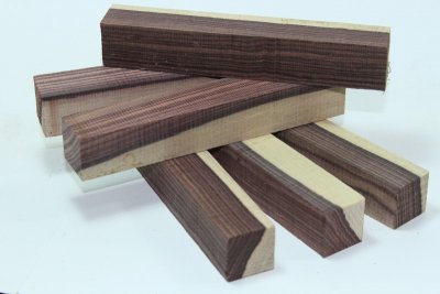 B-Carrelet pour stylo, Bois de violette avec aubier, ref:SBV20a--0