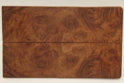 Plaquettes pour la coutellerie, loupe de Brown mallée, ref:PLpBWM65666