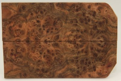 A-Plaquettes pour la coutellerie, loupe de Chechen, ref:PLpChch68251