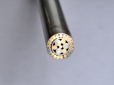 Rivet mosaïque, Ø 6 mm x 90 mm, tube inox, ref:RMO640