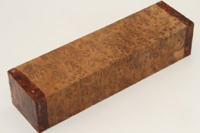 Bloc pour la coutellerie, Ronce de Thuya du Maroc, ref:BLpTM68292
