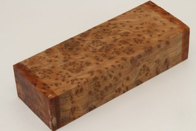 Bloc pour la coutellerie, Ronce de Thuya du Maroc, ref:BLpTM68294