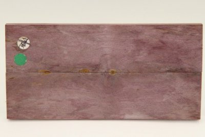 Déstockage, plaquettes, Bouleau madré stabilisé violet, ref:DPBMs68441