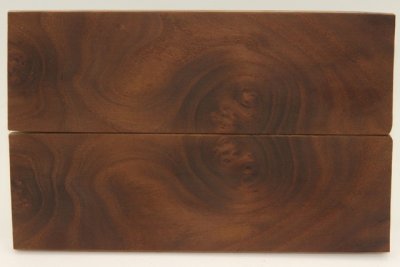 Plaquettes pour la coutellerie, Loupe de Chalef des Carpates stabilisé, ref:PLpCHALs68790