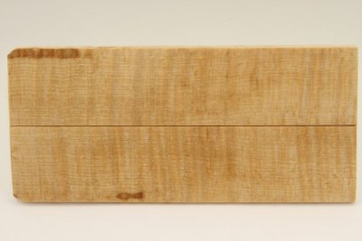 Plaquettes pour la coutellerie, Erable sycomore ondé stabilisé naturel, ref:PESOs69108