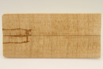 Plaquettes pour la coutellerie, Erable sycomore ondé stabilisé naturel, ref:PESOs69116