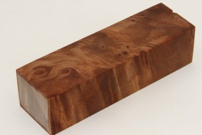 Bloc pour la coutellerie, Loupe de Séquoia stabilisé naturel, ref:BLpSqs69264