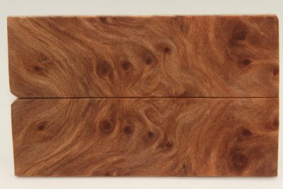 Plaquettes pour la coutellerie, Loupe de Séquoia stabilisé naturel, ref:PLpSqs69269