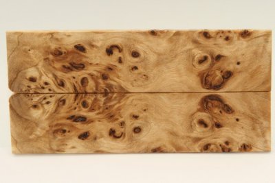 Plaquettes pour la coutellerie, Loupe de Peuplier stabilisé naturel, ref:PLpPEs69309na