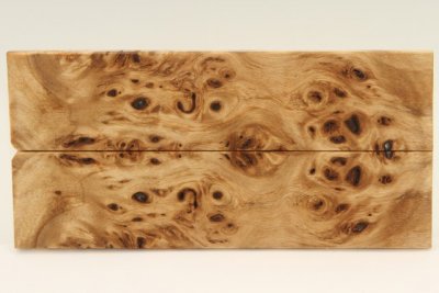 Plaquettes pour la coutellerie, Loupe de Peuplier stabilisé naturel, ref:PLpPEs69310na