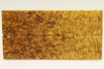 Plaquettes pour la coutellerie, Bouleau de Carélie stabilisé jaune, ref:PBMs69442j