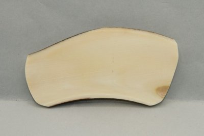 Plaquette pour la coutellerie, défense de phacochère, ref:PPHACO69620